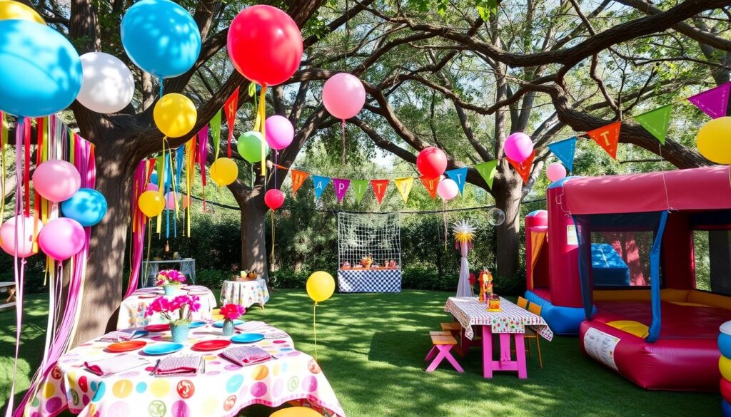 Decoração festa ar livre infantil: ideias mágicas